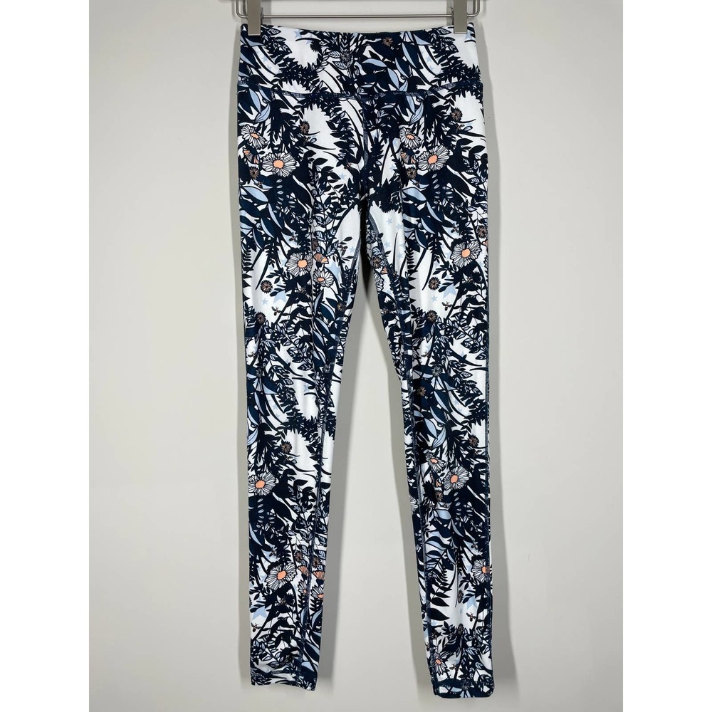 SWEATY BETTY Floral Contour Full Length Leggings Mystic Garden XS